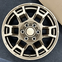 RCSR Nouvelles jantes en alliage d'aluminium bronze brillant forgées pour tout-terrain 6x139.7 6x135 17-24 pouces pour FJ Everest Tacoma
