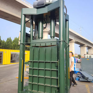 Nova prensa de compressão hidráulica para embalagem roupas velhas tecidos trapos ervas chinesas lãs têxteis filme plástico câmara levantamento - Product Image 1