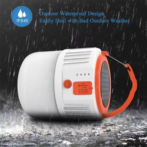 <span class=keywords><strong>Lampe</strong></span> de camping <span class=keywords><strong>portable</strong></span> pliable à LED solaire dimmable rechargeable pour marché nocturne, randonnée, pêche, tente extérieure et situations d'urgence - Product Image 5