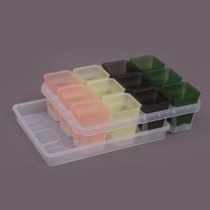 Dudukan Pot kamar anak plastik 12 lubang untuk Pot 7cm dengan nampan celup - Product Image 4