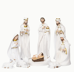 Ensemble <span class=keywords><strong>de</strong></span> nativité classique en résine <span class=keywords><strong>de</strong></span> 9 pièces JSA14 Figurines <span class=keywords><strong>de</strong></span> scène <span class=keywords><strong>de</strong></span> naissance <span class=keywords><strong>de</strong></span> Jésus Maison Cuisine Scène <span class=keywords><strong>de</strong></span> <span class=keywords><strong>crèche</strong></span> décorative - Product Image 2
