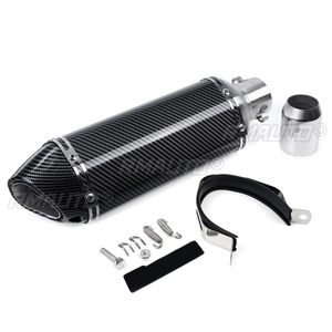 Tubo de Escape para Motocicleta de 38-51 mm, Silenciador de Acero Inoxidable para Motocicleta Todoterreno, para Suzuki GSF600 GS1000, para Yamaha Honda - Product Image 1