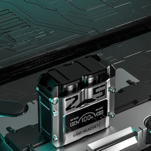 หูฟังไร้สายรุ่นใหม่ M25 TWS พร้อมไฟ RGB เสียงคุณภาพสูง โหมดคู่สำหรับเล่นเกมส์  พร้อมพาวเวอร์แบงค์ กันน้ำ ไฟ LED สำหรับโทรศัพท์มือถือ - Product Image 4