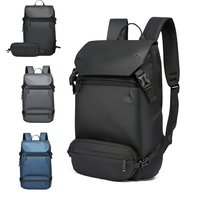 Sac à dos unisexe en polyester Oxford imperméable antivol avec logo personnalisé, détachable, pour ordinateur portable, usage quotidien, affaires, voyages, étudiants