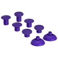 Joystick analogique amovible à base violette pour manette Xbox One Elite, hauteur réglable, compatible Xbox X S
