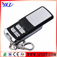 Control Remoto para Puerta Inteligente YET070 con 4 Botones, Código Variable, Indicador LED Inalámbrico RF, Alcance de 100m, Material ABS