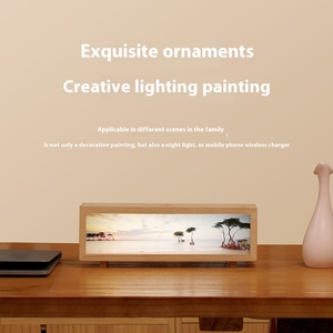 Nueva llegada <span class=keywords><strong>de</strong></span> madera <span class=keywords><strong>de</strong></span> carga inalámbrica lámpara <span class=keywords><strong>de</strong></span> mesa <span class=keywords><strong>de</strong></span> atenuación táctil lámpara <span class=keywords><strong>de</strong></span> decoración <span class=keywords><strong>de</strong></span> cabecera pintura 3 colores <span class=keywords><strong>luz</strong></span> <span class=keywords><strong>de</strong></span> noche - Product Image 3