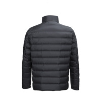 Veste d'hiver décontractée pour homme, double face, en polyester lavé, avec fermeture éclair, livraison rapide en gros OEM