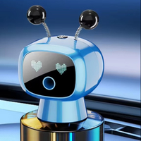 Nouveau Design Luxe Automatique Désodorisant Gel Parfumé Solide pour Grille d'Aération Robot d'Aromathérapie Désodorisant en Verre Diffuseur d'Arômes pour Voitures et Tables