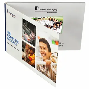 Trung Quốc tự chế đám cưới LCD màn hình Brochure thẻ Sản xuất nhà cung cấp lời mời tùy chỉnh video cuốn sách