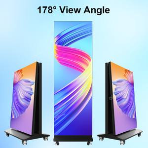 P2.5 GOB LED Ekranlı, Pilli, Katlanabilir, Dikişsiz Ekranlı Dijital Tabela Kiosku, Koruyucu Taşıma Çantası ile - Product Image 4