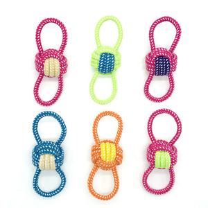 En popüler pamuk halat Bite agresif Chewers için sürdürülebilir çiğneme oyuncağı dayanıklı köpek çiğneme oyuncakları - Product Image 6