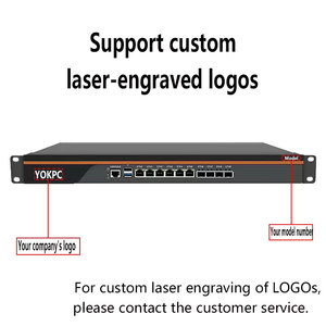 Firewall Rack <span class=keywords><strong>1U</strong></span> OEM avec Processeur Intel Atom C3000 C3758 C3808 C3958, Routeur Logiciel Pfsense 4x10GE, 6 ports LAN et 4 ports SFP - Product Image 2