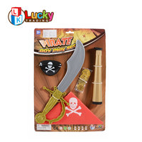 Lucky Toys Vente en gros Jeu de rôle Jeu de couteaux Anime Cosplay Jouets Pirate Costume Accessoires pour enfants