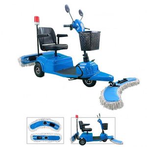 Machine <span class=keywords><strong>de</strong></span> nettoyage <span class=keywords><strong>de</strong></span> sols automatique à 3 roues, polisseuse <span class=keywords><strong>de</strong></span> sols, laveuse, serpillières sèches, machine à récurer - Product Image 6