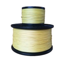 Cordon de sécurité ignifuge et ignifuge de corde de fibre d'aramide de la Chine pour la lutte contre l'incendie et le camping tressé et ignifuge
