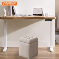 Bureau Moderne à Double Moteur Réglable de Qualité Supérieure pour Bureau et Domicile, Bureau Debout en Métal Moderne