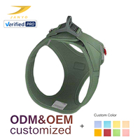 Harness Anjing Model Step-in Bahan Mesh Lembut Reflektif, Bernapas, dengan Buckle Lepas Cepat, Tanpa Tarikan, Dilengkapi Bantalan Empuk
