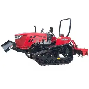The latest hot seller plough crawler tractor Small soil crawler tractor mill machine