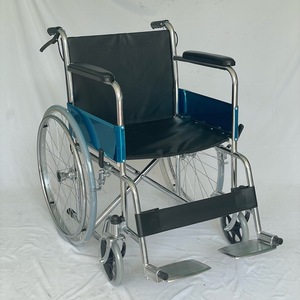 Fauteuil roulant manuel pliable léger avec frein en U pour personnes âgées et handicapées, aide à la mobilité, série 809 - Product Image 3