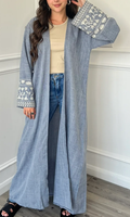 Robe musulmane YKA026 pour femmes, vêtements islamiques, hijabs, abaya traditionnelle brodée de haute qualité, vêtements traditionnels