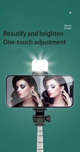 3 в 1 беспроводной bluetooths селфи палка складной мини штатив расширяемый монопод для iphone ios android - Product Image 6