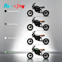 Motocicleta Eléctrica ApexJoy Tromox M03T, 400W, 25km/h, 80km de Autonomía, 48V, 24Ah, Batería de Litio, Frenos de Disco, Estilo Retro, Luces LED, Venta al Por Mayor
