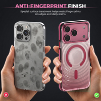 Coque AUREXIONICS à dégradé ondulé pour iPhone 18 Pro Max avec protection anti-traces de doigts