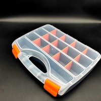 Vente en gros Boîte étanche antichoc Boîtier en plastique étanche avec mallette de rangement de haute qualité