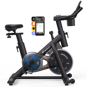 Merach Indoor Fietsfiets, MR-S26, Remblok Hometrainer Met Exclusieve App, Geluidsarme Hometrainer - Product Image 1