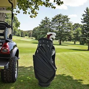 Dericsson <span class=keywords><strong>Golf</strong></span> Stand <span class=keywords><strong>Bag</strong></span> Ondersteuning Custom Logo Waterdichte Pu Lederen Golftas Voor Mannen - Product Image 3