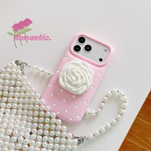 <span class=keywords><strong>Funda</strong></span> de silicona con diseño de flores 3D y puntos, con correa de muñeca, para <span class=keywords><strong>iPhone</strong></span> 17, 16, 15, <span class=keywords><strong>14</strong></span>, 13 <span class=keywords><strong>Pro</strong></span> <span class=keywords><strong>Max</strong></span> - Product Image 5