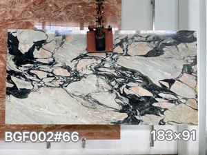 Grande dalle de marbre rose de <span class=keywords><strong>Notre</strong></span>-<span class=keywords><strong>Dame</strong></span>, moderne, polie, imperméable, pour la cuisine, la villa, la salle de bain, le salon, design mural intérieur/extérieur - Product Image 2