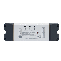 Module de commutation intelligent Wi-Fi E0404 compatible Tuya, 7-32V, contrôle à distance par application, sans USB, fonctionne avec Alexa Google Home