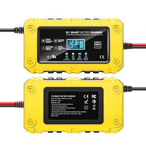 Carregador de Bateria Inteligente 12V 6A para Moto, Barco e Carro - Testador e Mantenedor de Células Digitais - Product Image 1