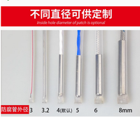 Sonde de température haute performance en acier inoxydable avec thermocouple K/E à ressort de compression pour machine de moulage par injection