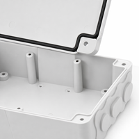 Boîtier de jonction électrique en plastique ABS IP65 pour intérieur, 150*110*70, pour disjoncteur MCB, Hebei