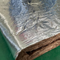 Australie Standard R1.3 R1.8 R2.3 55mm d'épaisseur isolation en laine de fibre de verre avec rouleau de feuille Eco Brown couverture de toit en laine de verre