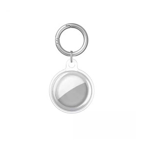 Soporte de anillo de metal para <span class=keywords><strong>airtag</strong></span>, funda de TPU transparente, impermeable, buen <span class=keywords><strong>precio</strong></span> - Product Image 3