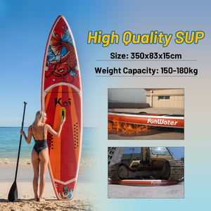 Envío Gratuito en la UE, Venta al por Mayor con Dropshipping, <span class=keywords><strong>Tabla</strong></span> de Surf Inflable Multiusos de 11.5', Ecológica y Portátil - Product Image 4
