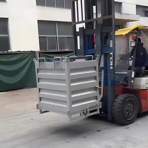 Gran oferta, tolva de descarga automática de hierro de alta resistencia, contenedor de basura, contenedores de chips, camión de descarga automática, basura de escoria inferior - Product Image 6