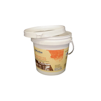 Seaux en polypropylène (PP) sans BPA de qualité alimentaire et pour peinture, 1-4 Gallons, 3L-1, 4L-1, 9LF-1, 14L-1, imprimés sur mesure pour mastic, peinture au latex et revêtements bruts