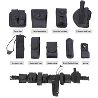 Ceintures tactiques multifonctionnelles résistantes à l'usure pour la sécurité, avec étui et pochette pour lampe de poche, kit utilitaire, ceinture de service – Vente en gros