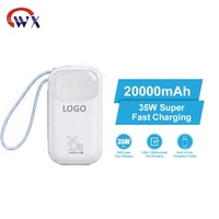 Batterie externe haute capacité avec double sortie Type-C et affichage numérique, charge rapide