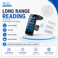 Lector de RFID UHF, Colector de Datos Android 12 para Gestión de Inventario y Activos, ISO 18000 6C CE RoHS, Suministro de Fábrica, Venta al por Mayor