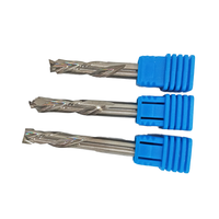 Fraise composée à double tranchant en acier au tungstène de qualité 5A vers le haut et vers le bas fraise CNC OEM personnalisée pour le bois