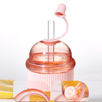 Gobelet à boba personnalisé avec paille de 14 mm, verre à bubble tea réutilisable, cadeau idéal pour les amateurs de boissons