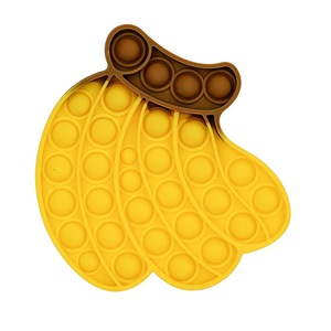 Jouet sensoriel anti-stress en silicone Push Pop Bubble Fidget, formes carrées, rondes et en cœur, pour enfants de 5 à 7 ans, cadeaux de fête en stock - Product Image 6