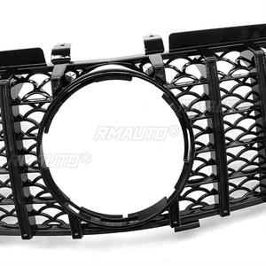 Bandes décoratives pour calandre de voiture, kit carrosserie, calandre avant pour Mercedes Benz ML W164 GT 2005-2008, extérieur - Product Image 6