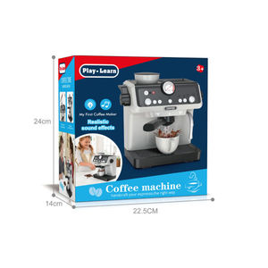 เครื่องชงกาแฟของเล่นจำลองเสียงและแสง ใช้แบตเตอรี่ สำหรับเด็กอนุบาล - Product Image 3